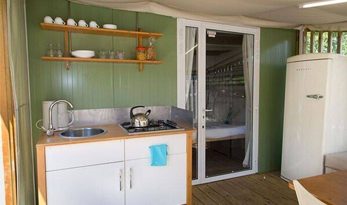 Lodge | Autre hébergement | 2 Ch. | 4/5 pers. | Terrasse surélevée | A/C 2
