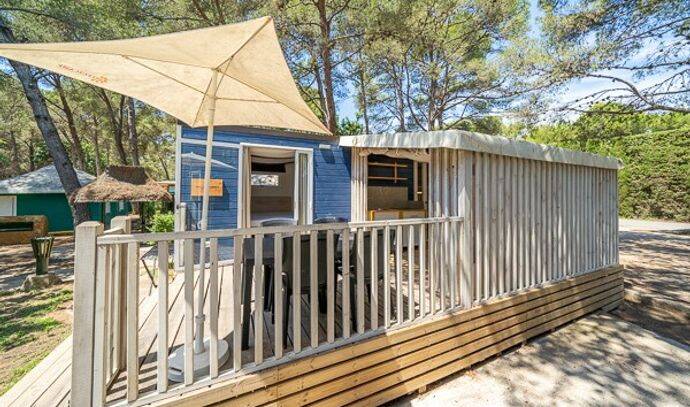 Lodge | Autre hébergement | 2 Ch. | 4/5 pers. | Terrasse surélevée | A/C 0