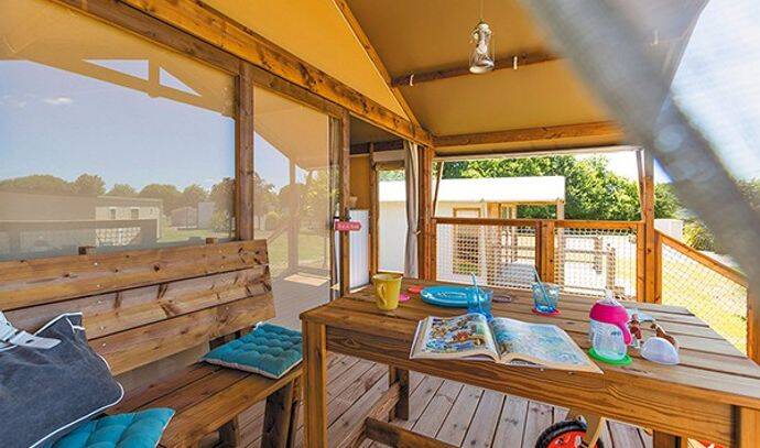 Lodge | Autre hébergement | 2 Ch. | 4/5 pers. | Terrasse surélevée 3