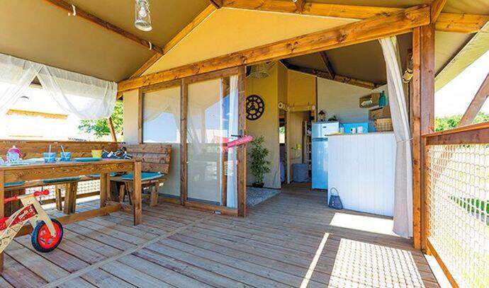 Lodge | Autre hébergement | 2 Ch. | 4/5 pers. | Terrasse surélevée 2
