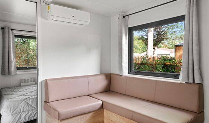 Mobil-home | Premium Exclusive | 2 Ch. | 4 pers. | Terrasse surélevée | A/C | TV 2