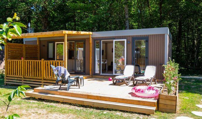Mobil-home | Premium Exclusive | 2 Ch. | 5 pers. | Terrasse surélevée | A/C | TV 0