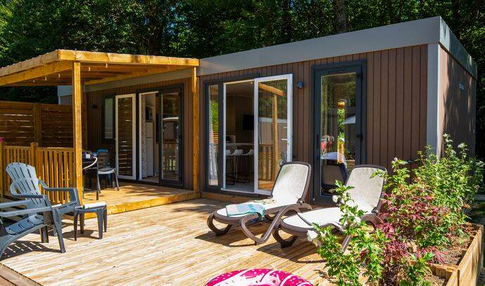 Mobil-home | Premium Exclusive | 2 Ch. | 5 pers. | Terrasse surélevée | A/C | TV 1