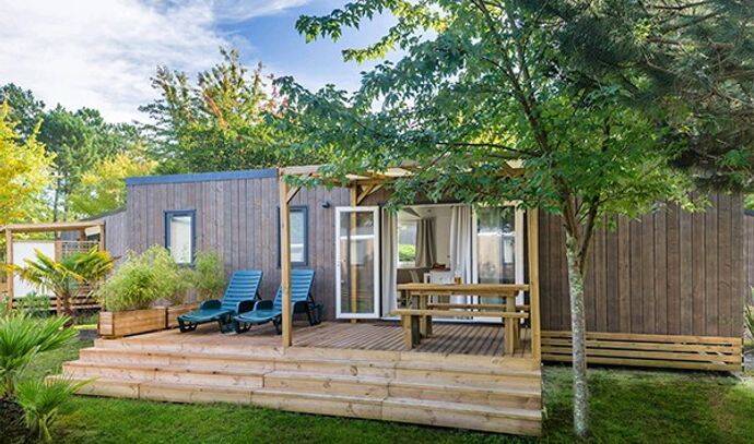 Mobil-home | Premium Exclusive | 4 Ch. | 8 pers. | Terrasse couverte | A/C | TV 0