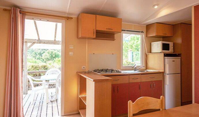 Mobil-home | Classic | 2 Ch. | 4/5 pers. | Terrasse simple 1
