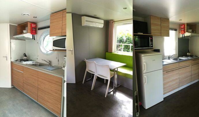 Mobil-home | Classic | 2 Ch. | 4 pers. | Terrasse simple | A/C 2