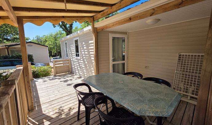 Mobil-home | Classic | 2 Ch. | 4 pers. | Terrasse simple | A/C 1
