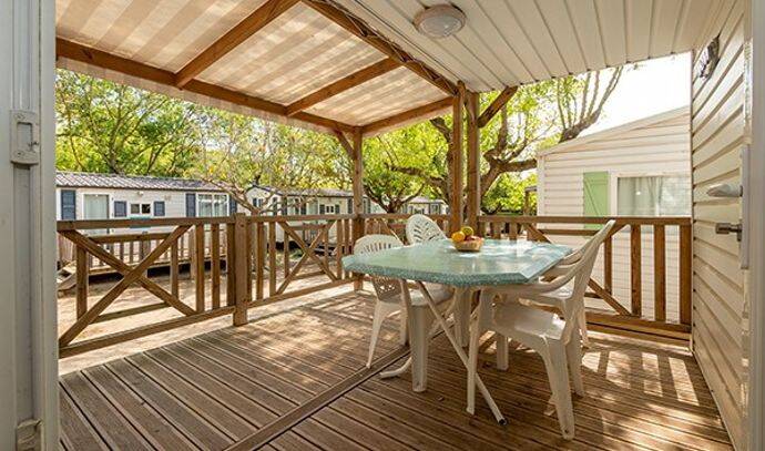 Mobil-home | Classic | 2 Ch. | 4 pers. | Terrasse simple | A/C 1