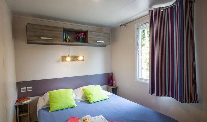 Mobil-home | Comfort | 2 Ch. | 4/6 pers. | Terrasse surélevée | TV 2