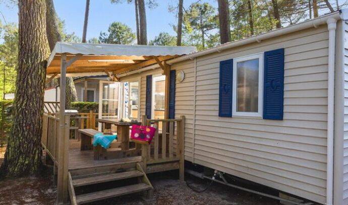 Mobil-home | Classic | 2 Ch. | 4/6 pers. | Terrasse surélevée | TV 0