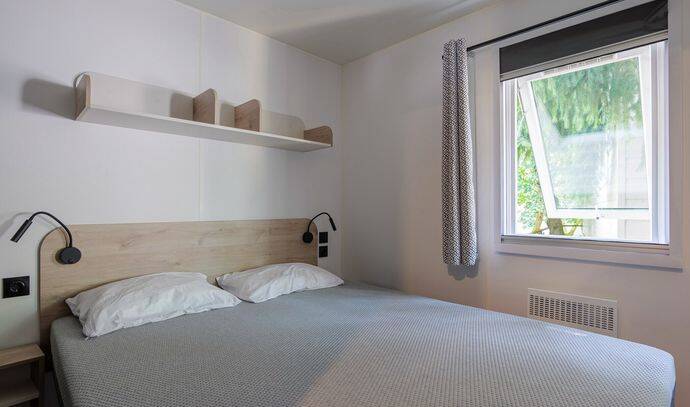 Mobil-home | Comfort | 2 Ch. | 4 pers. | Terrasse couverte | A/C | TV 4