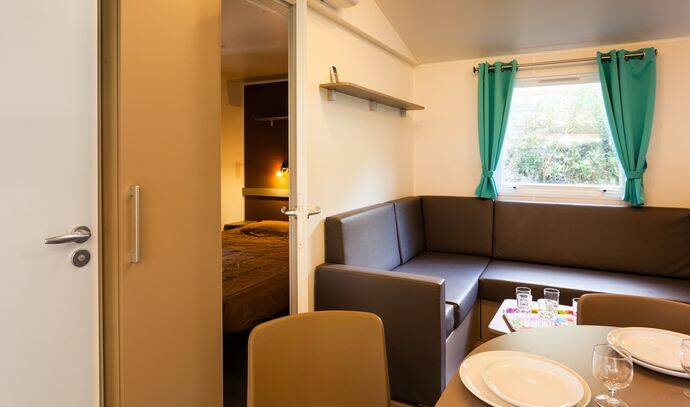 Mobil-home | Comfort | 2 Ch. | 4 pers. | Terrasse surélevée | A/C 3