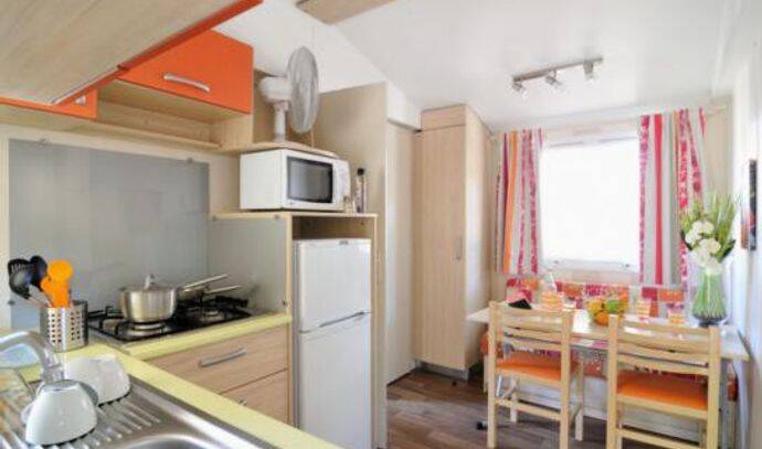 Mobil-home | Comfort | 2 Ch. | 4 pers. | Terrasse surélevée | A/C 2