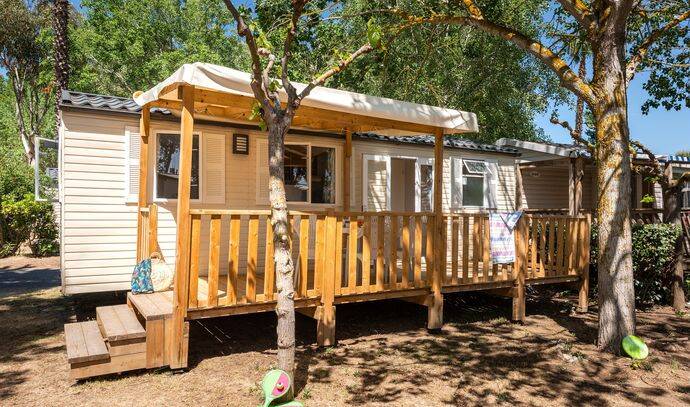 Mobil-home | Comfort | 2 Ch. | 4 pers. | Terrasse surélevée | A/C 3