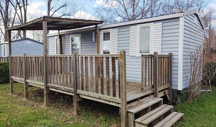 Mobil-home | Comfort | 2 Ch. | 4 pers. | Terrasse surélevée | A/C 0