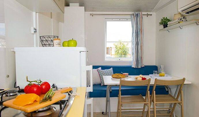 Mobil-home | Comfort | 2 Ch. | 4 pers. | Terrasse surélevée | A/C 11
