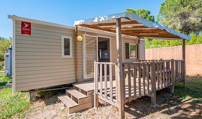 Mobil-home | Comfort | 2 Ch. | 4 pers. | Terrasse surélevée | A/C 0