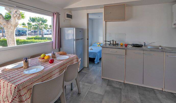 Mobil-home | Comfort | 2 Ch. | 4 pers. | Terrasse surélevée | A/C 2