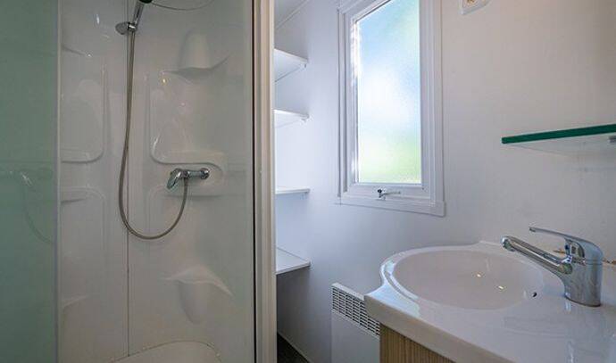 Mobil-home | Comfort | 2 Ch. | 4 pers. | Terrasse surélevée | A/C 6