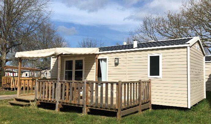 Mobil-home | Comfort | 2 Ch. | 4 pers. | Terrasse surélevée | A/C 0