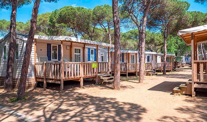 Mobil-home | Comfort | 2 Ch. | 4 pers. | Terrasse surélevée | A/C 1