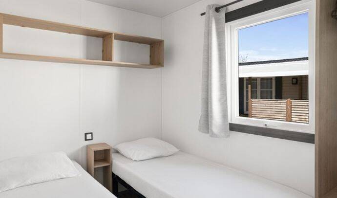 Mobil-home | Comfort | 2 Ch. | 4 pers. | Terrasse surélevée | A/C 7