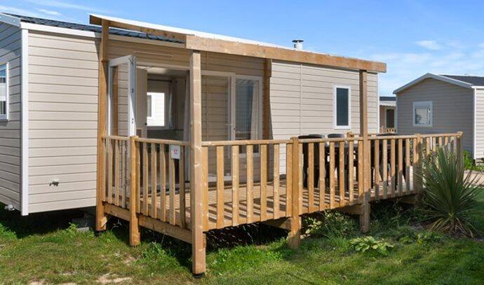 Mobil-home | Comfort | 2 Ch. | 4 pers. | Terrasse surélevée | A/C 0