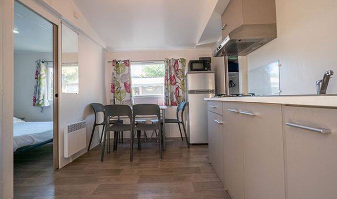 Mobil-home | Comfort | 2 Ch. | 4 pers. | Terrasse surélevée | A/C 5