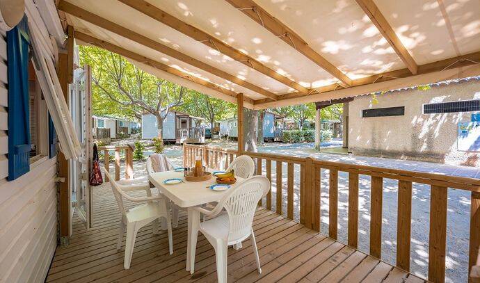 Mobil-home | Comfort | 2 Ch. | 4 pers. | Terrasse surélevée | A/C 3