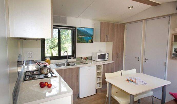 Mobil-home | Comfort | 2 Ch. | 4 pers. | Terrasse surélevée | A/C 2