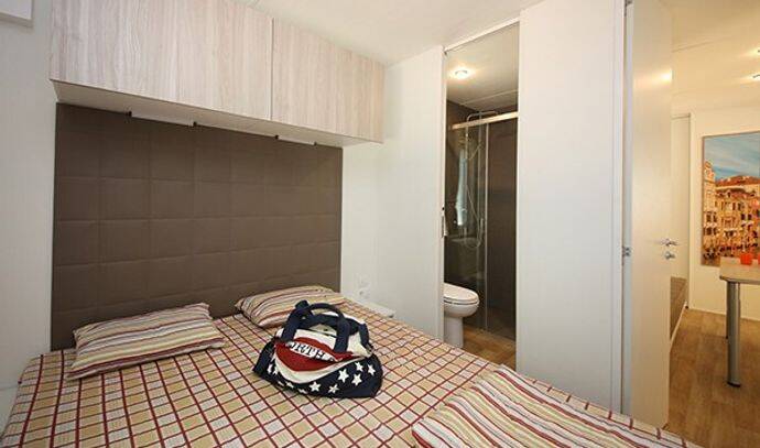 Mobil-home | Comfort | 2 Ch. | 4 pers. | Terrasse surélevée | A/C 4