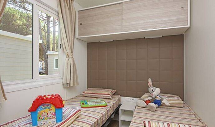 Mobil-home | Comfort | 2 Ch. | 4 pers. | Terrasse surélevée | A/C 5