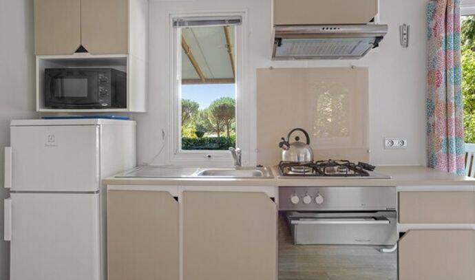 Mobil-home | Comfort | 2 Ch. | 4 pers. | Terrasse surélevée | A/C 2