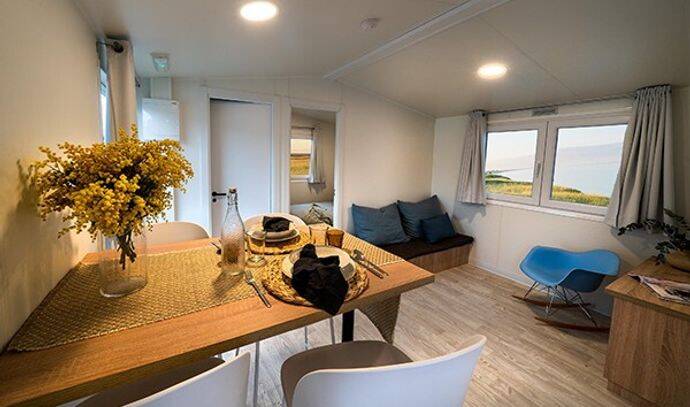 Mobil-home | Comfort | 2 Ch. | 4 pers. | Terrasse surélevée | A/C 4