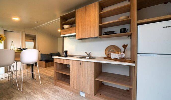 Mobil-home | Comfort | 2 Ch. | 4 pers. | Terrasse surélevée | A/C 3