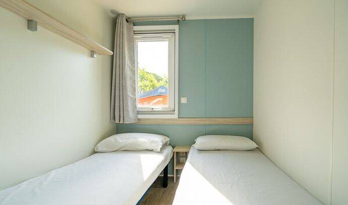 Mobil-home | Comfort | 2 Ch. | 4 pers. | Terrasse surélevée | A/C 6