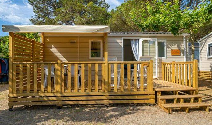 Mobil-home | Comfort | 2 Ch. | 4 pers. | Terrasse surélevée | A/C 0