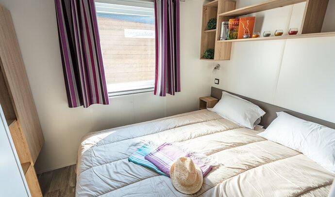 Mobil-home | Comfort | 2 Ch. | 4 pers. | Terrasse surélevée | A/C 4