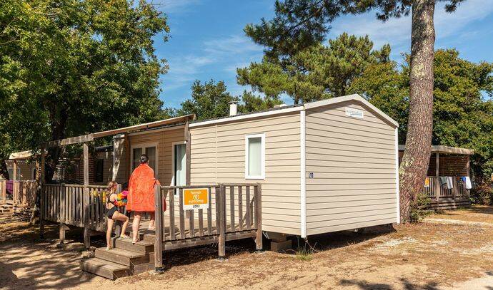 Mobil-home | Comfort | 2 Ch. | 4 pers. | Terrasse surélevée | A/C 0