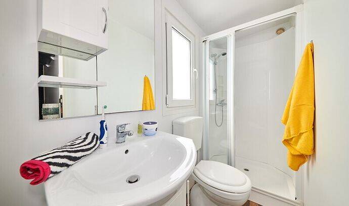 Mobil-home | Comfort | 2 Ch. | 4 pers. | Terrasse surélevée | A/C 5
