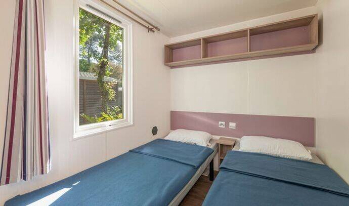 Mobil-home | Comfort | 2 Ch. | 4 pers. | Terrasse surélevée | A/C 7