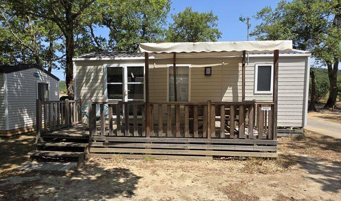 Mobil-home | Comfort | 2 Ch. | 4 pers. | Terrasse surélevée | A/C 0