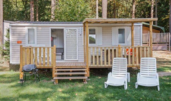 Mobil-home | Comfort | 2 Ch. | 4 pers. | Terrasse surélevée | A/C 0