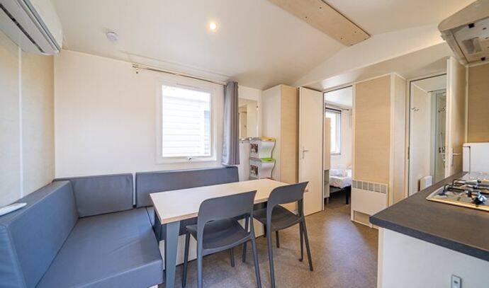 Mobil-home | Comfort | 2 Ch. | 4 pers. | Terrasse surélevée | A/C 4