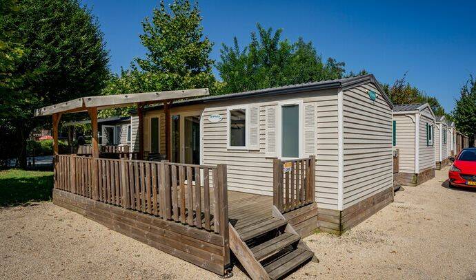 Mobil-home | Comfort | 2 Ch. | 4 pers. | Terrasse surélevée | A/C 0