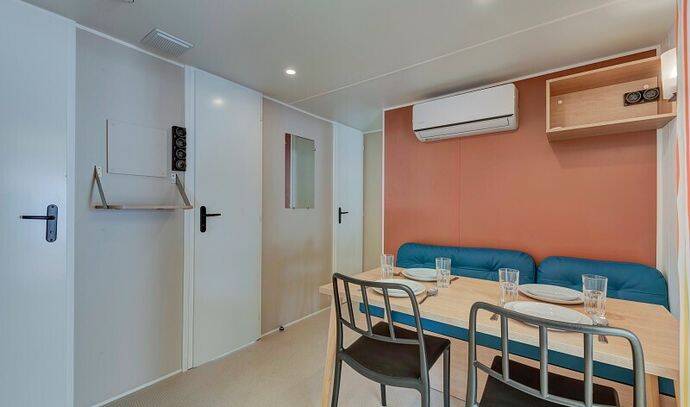 Mobil-home | Comfort | 2 Ch. | 4 pers. | Terrasse surélevée | A/C 2