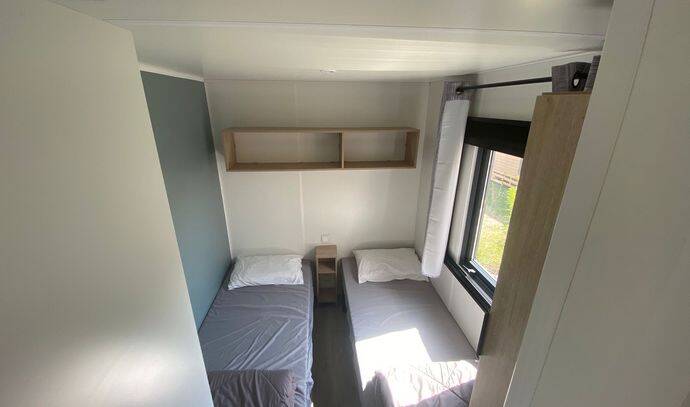 Mobil-home | Comfort | 2 Ch. | 4 pers. | Terrasse surélevée | A/C 2