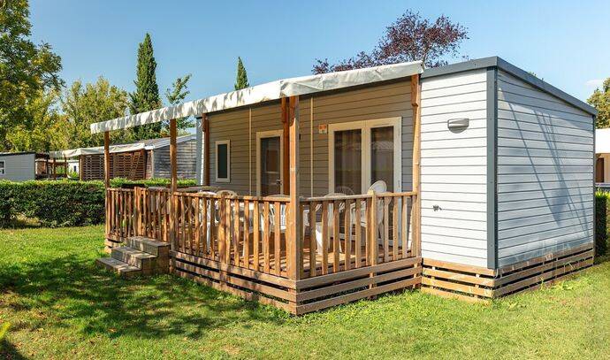 Mobil-home | Comfort | 2 Ch. | 4 pers. | Terrasse surélevée | A/C 0