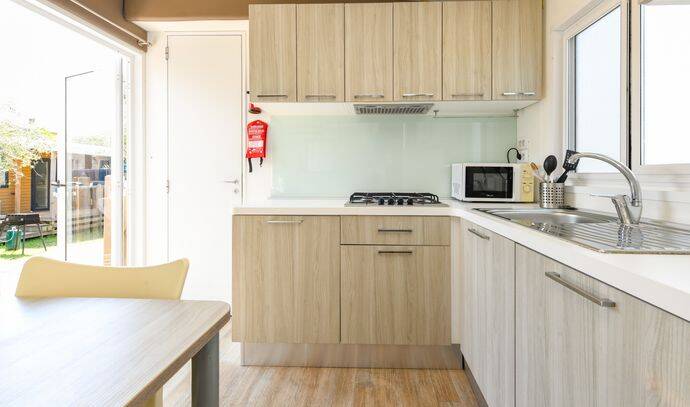 Mobil-home | Comfort | 2 Ch. | 4 pers. | Terrasse surélevée | A/C 3