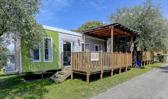 Mobil-home | Comfort | 2 Ch. | 4 pers. | Terrasse surélevée | A/C 0
